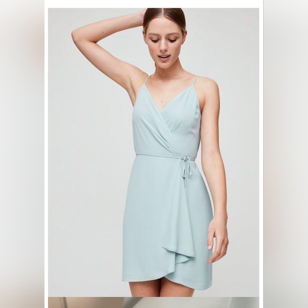 Aritzia Babaton Wrap Dress